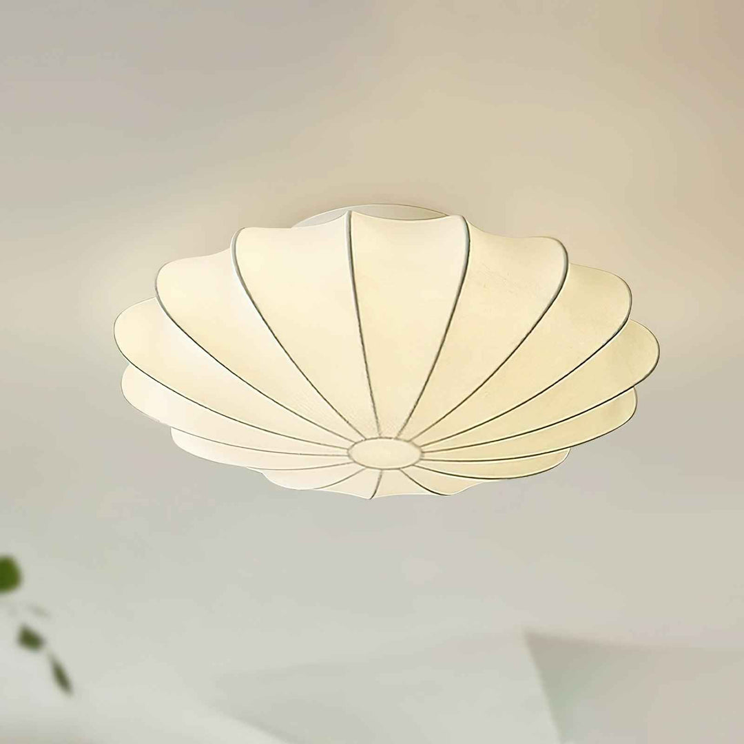 Solara Métal 40cm Blanc LED