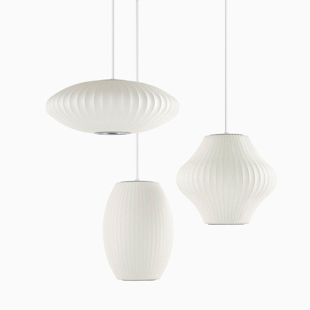 Etrio Suspension Bulle en Soie de Mûrier - Neutralighting