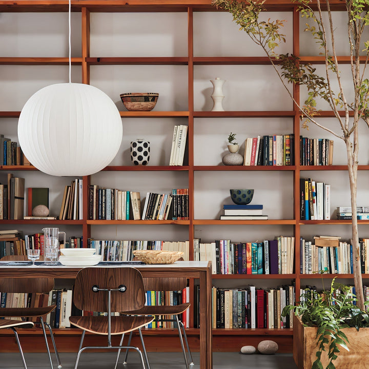 Solarnce Suspension Minimaliste en Soie et Acier - Neutralighting