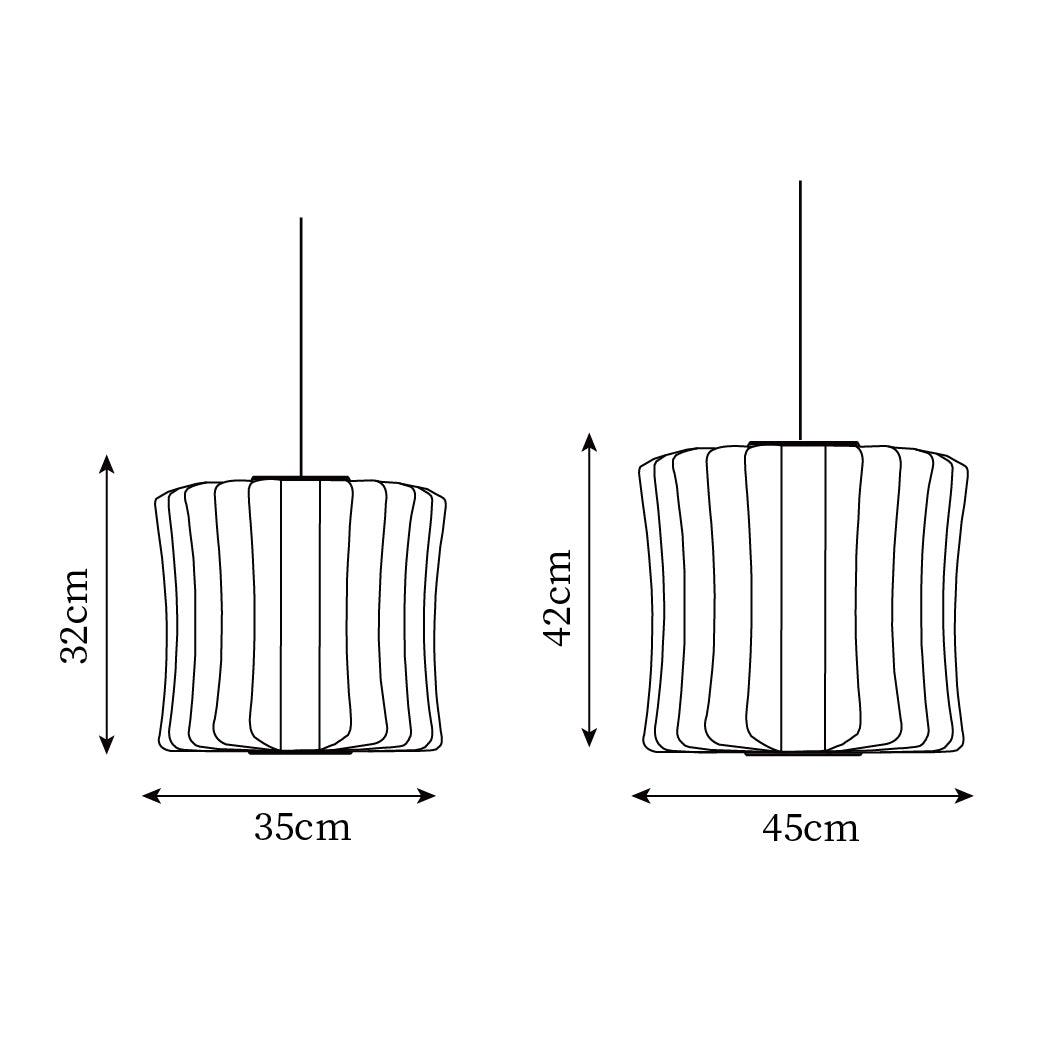 Alvaris Lampe Pendante Moderne Blanche - Neutralighting
