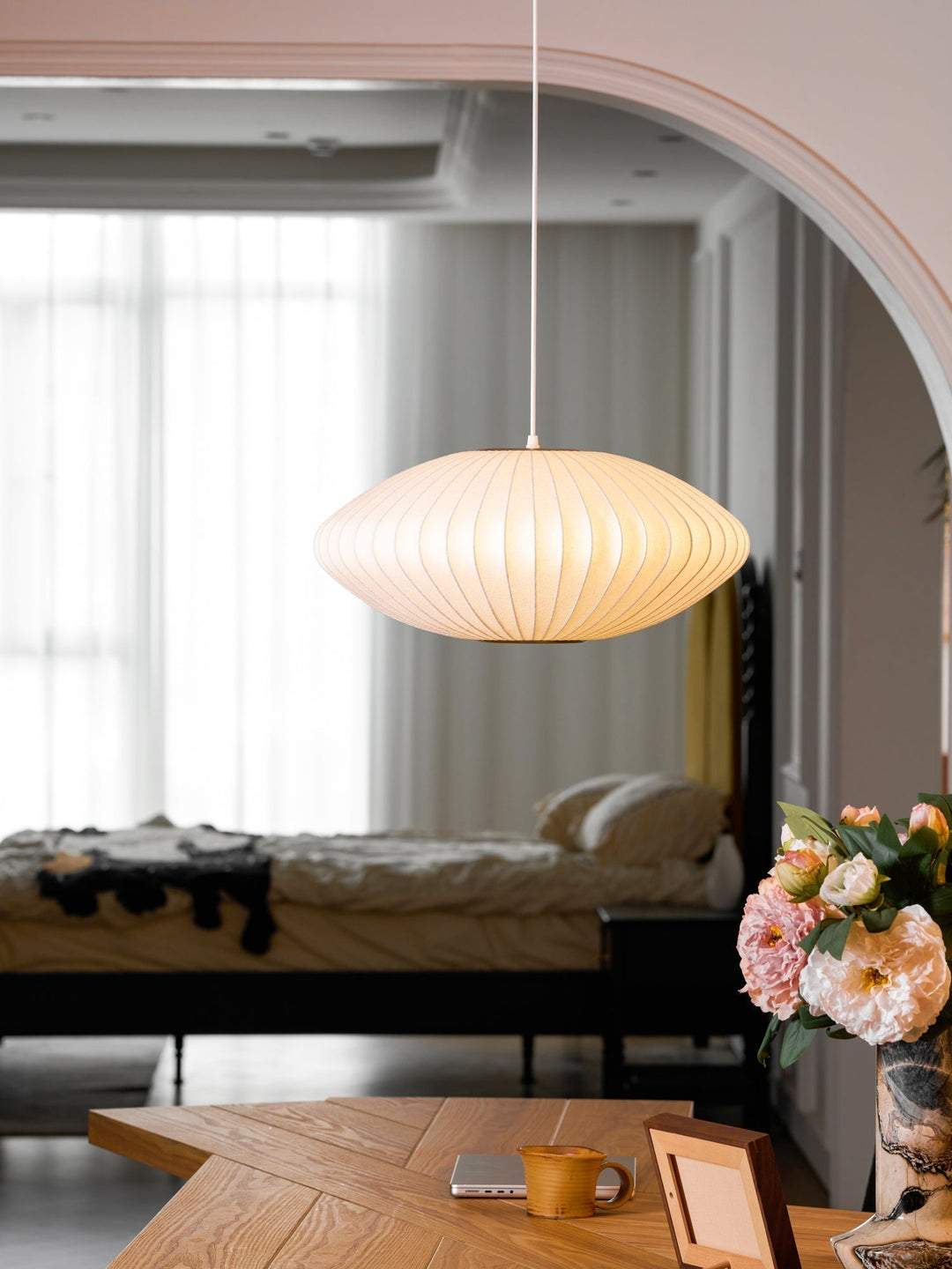 Alvaris Lampe Pendante Moderne Blanche - Neutralighting
