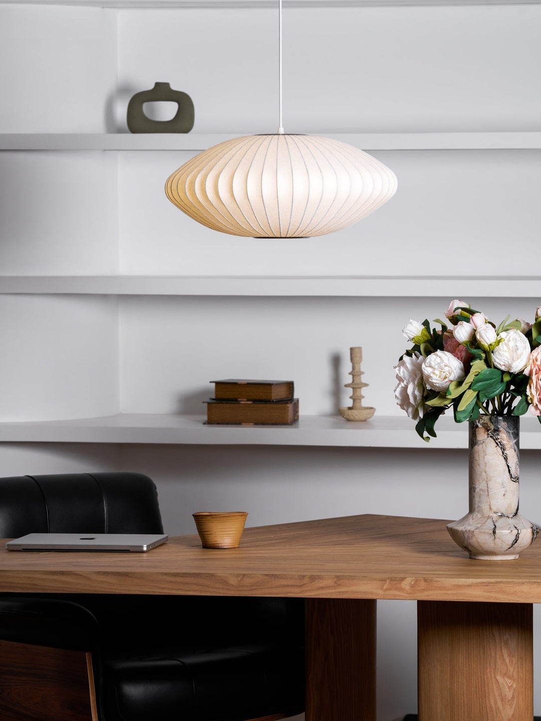 Alvaris Lampe Pendante Moderne Blanche - Neutralighting