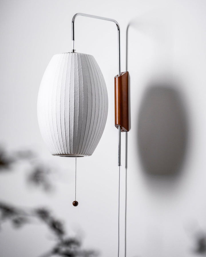 Lustra Wall Sconce Walnut Ball - Neutralighting