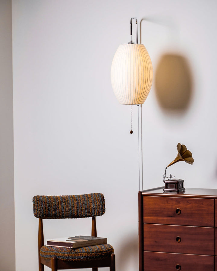 Lustra Wall Sconce Walnut Ball - Neutralighting