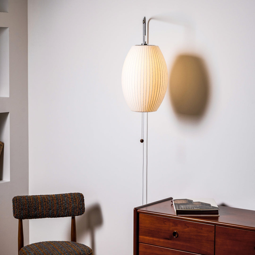 Lustra Wall Sconce Walnut Ball - Neutralighting