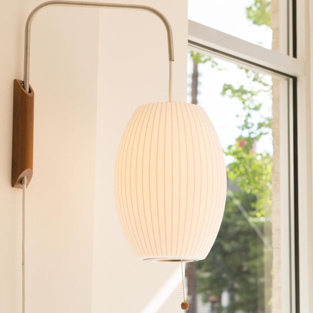 Lustra Wall Sconce Walnut Ball - Neutralighting