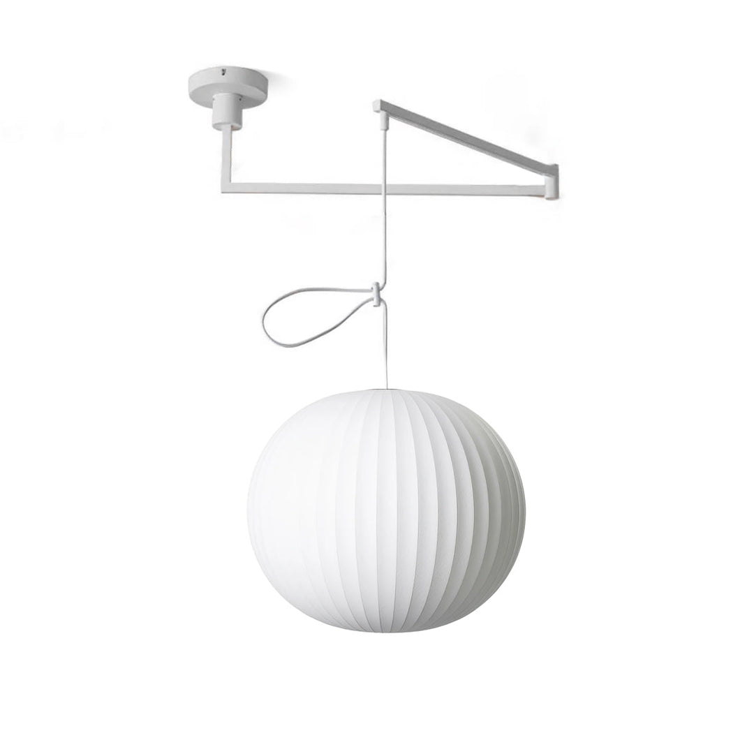 Solarnce Suspension Minimaliste en Soie et Acier - Neutralighting