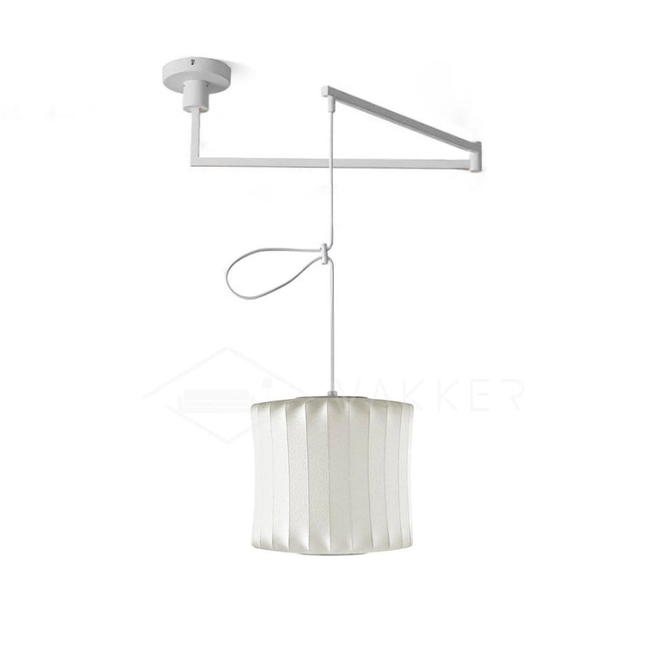 Solarnce Suspension Minimaliste en Soie et Acier - Neutralighting