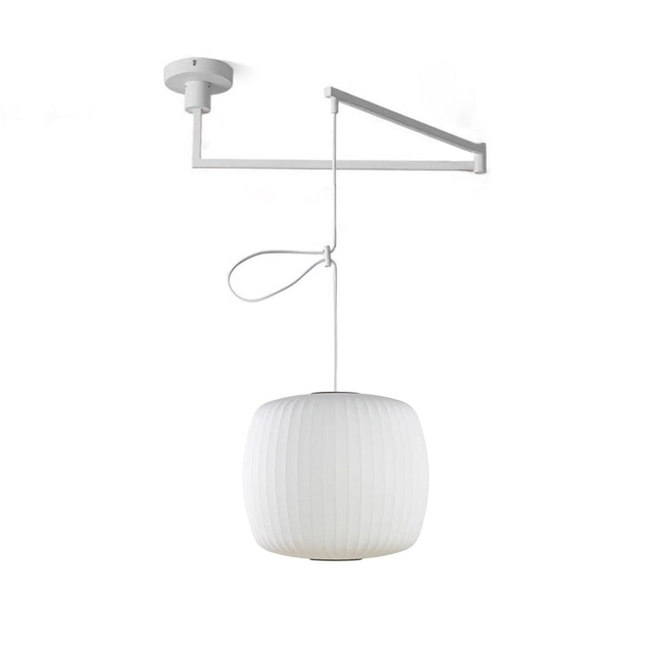 Solarnce Suspension Minimaliste en Soie et Acier - Neutralighting