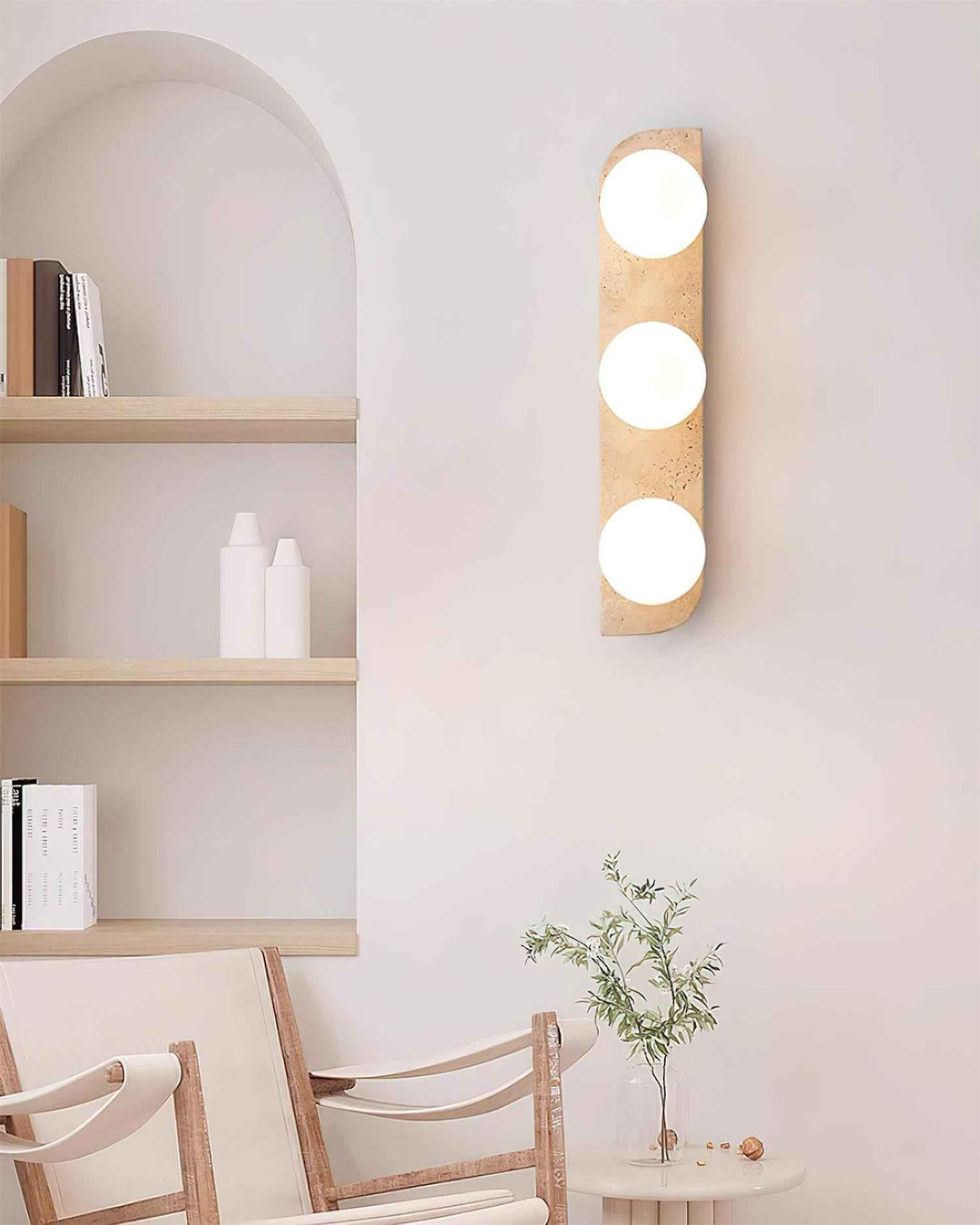 Ritta Verre 10cm Beige LED 7W