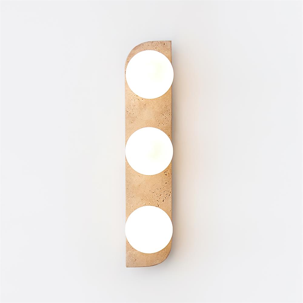 Ritta Applique Murale Moderne en Travertin - Neutralighting