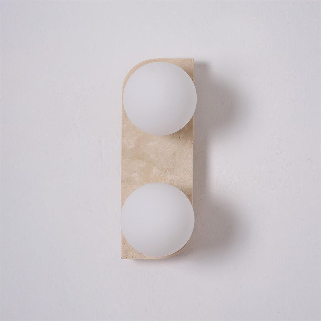 Ritta Applique Murale Moderne en Travertin - Neutralighting