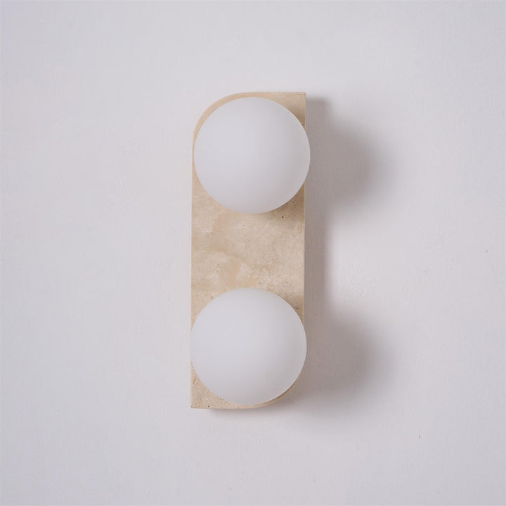 Ritta Applique Murale Moderne en Travertin - Neutralighting