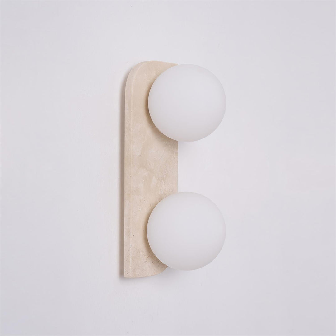 Ritta Applique Murale Moderne en Travertin - Neutralighting
