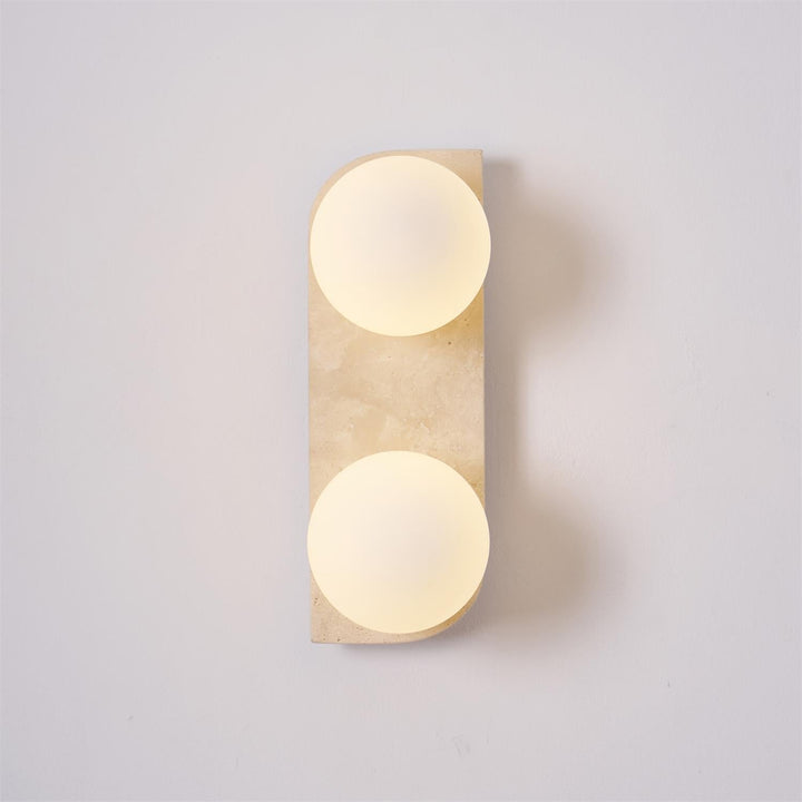 Ritta Applique Murale Moderne en Travertin - Neutralighting