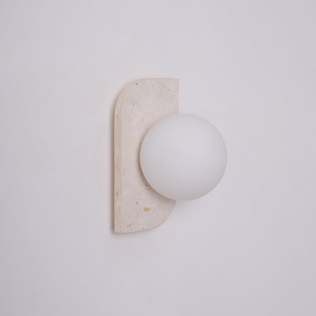 Ritta Applique Murale Moderne en Travertin - Neutralighting