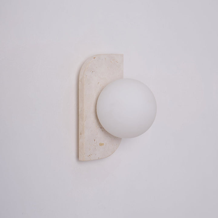 Ritta Applique Murale Moderne en Travertin - Neutralighting