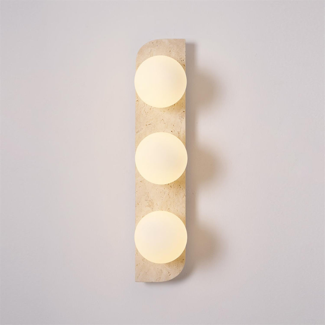 Ritta Applique Murale Moderne en Travertin - Neutralighting