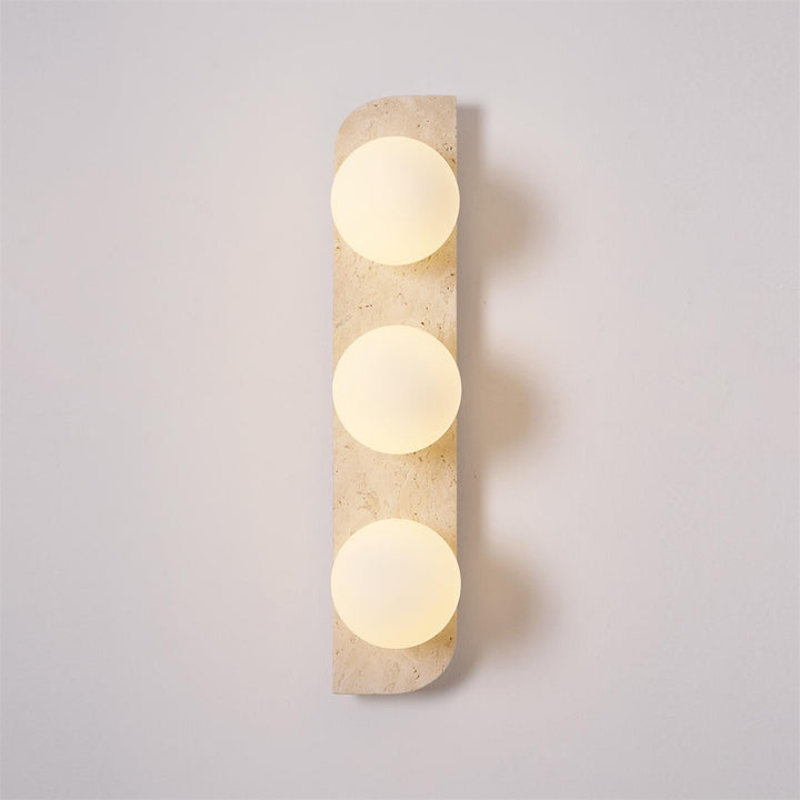 Ritta Applique Murale Moderne en Travertin - Neutralighting