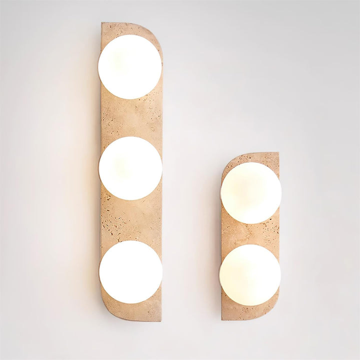 Ritta Applique Murale Moderne en Travertin - Neutralighting