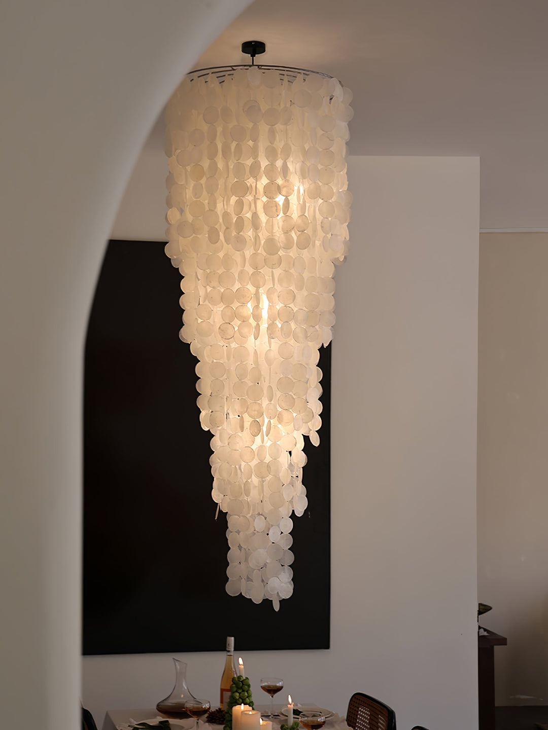 Eloryra Lustre en Verre en Cascade - Neutralighting