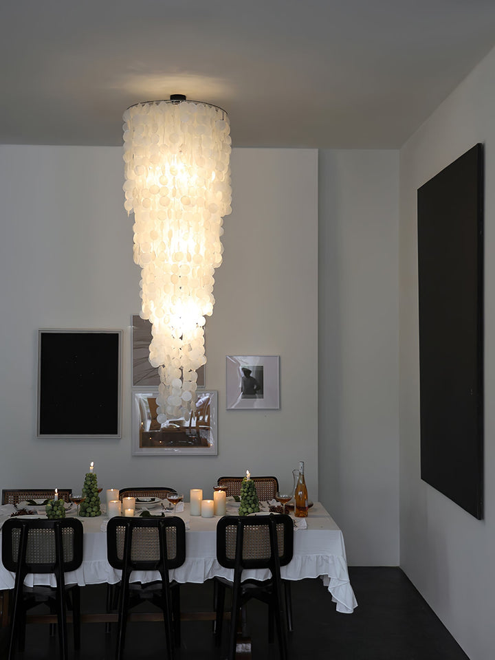 Eloryra Lustre en Verre en Cascade - Neutralighting