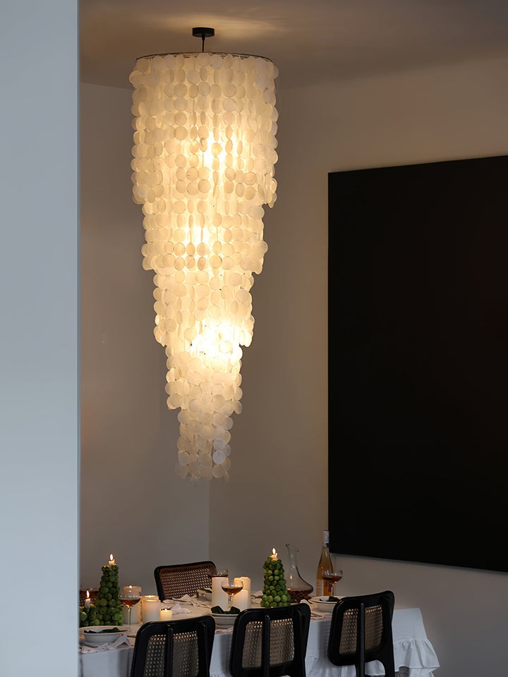 Eloryra Lustre en Verre en Cascade - Neutralighting