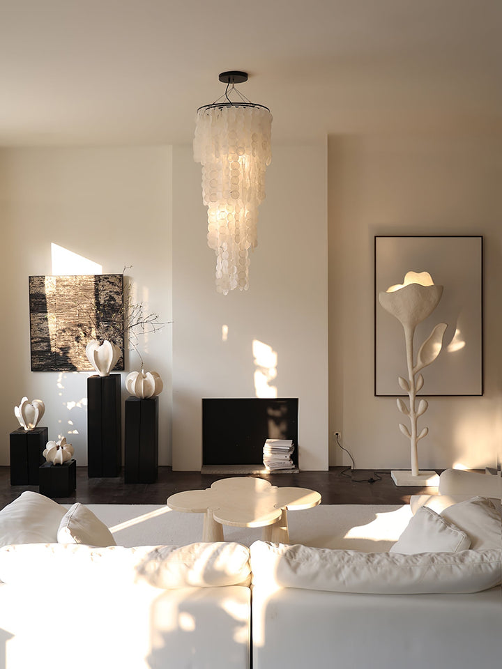 Eloryra Lustre en Verre en Cascade - Neutralighting