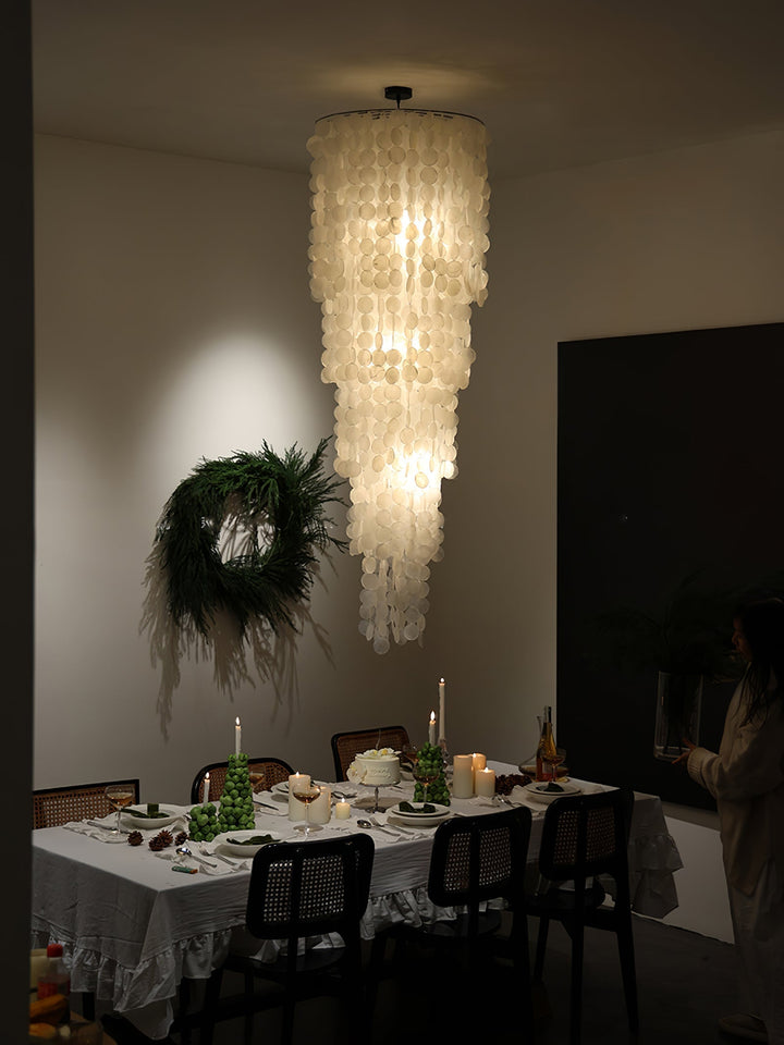 Eloryra Lustre en Verre en Cascade - Neutralighting