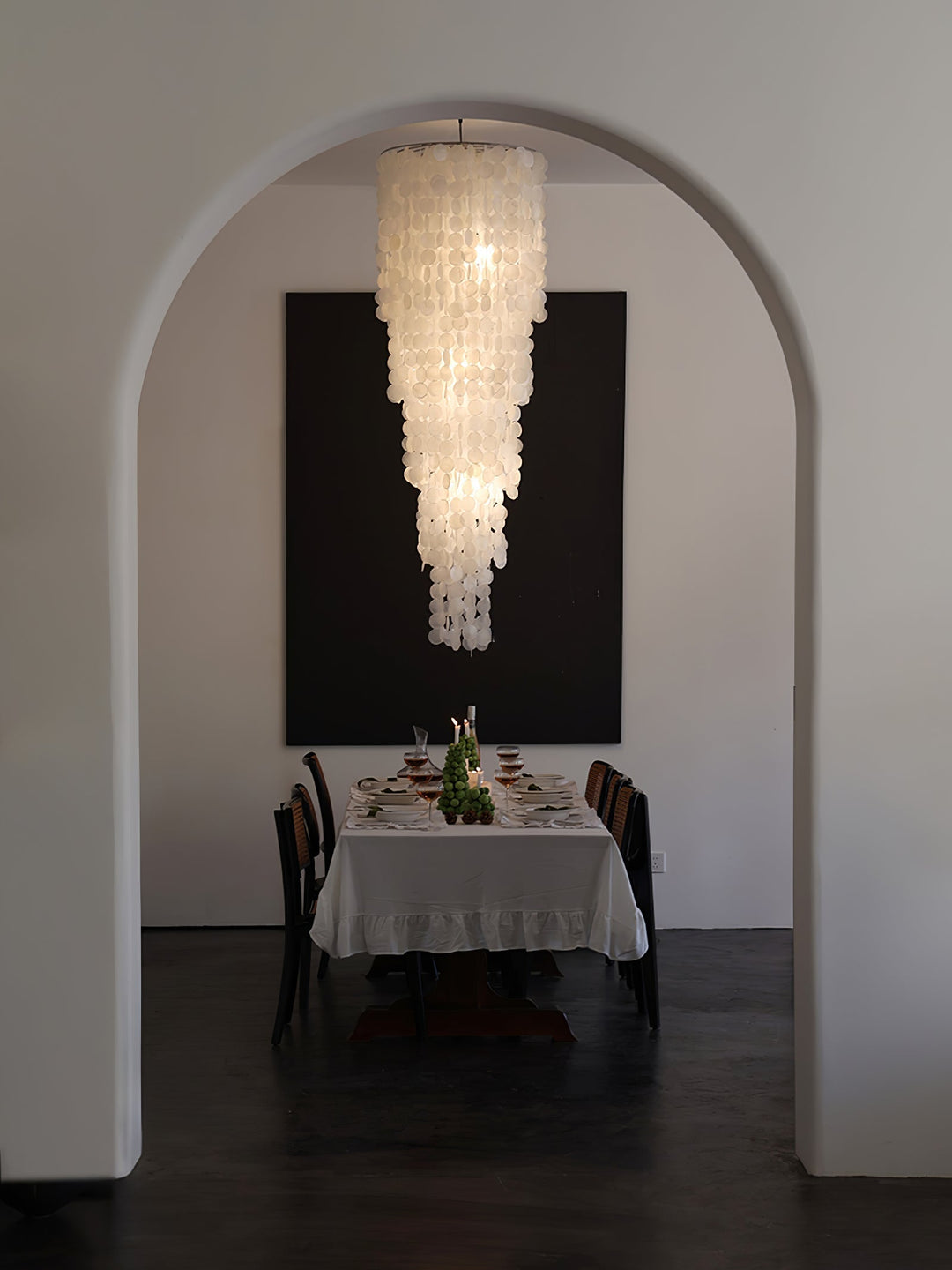 Eloryra Lustre en Verre en Cascade - Neutralighting