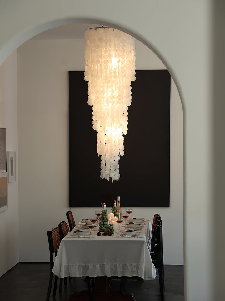 Eloryra Lustre en Verre en Cascade - Neutralighting