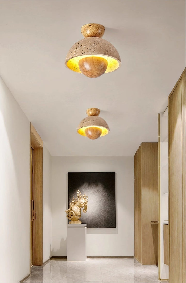 Cadorisra Travertin Plafonnier Lumière - Neutralighting