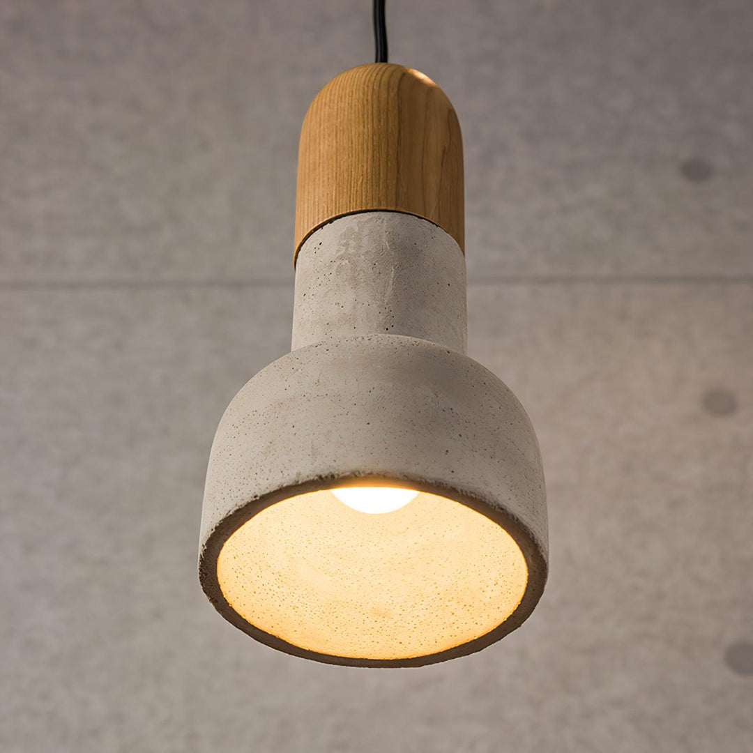 Trio Suspension Rustique en Bois - Neutralighting