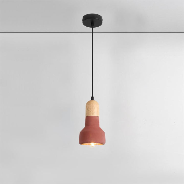 Trio Suspension Rustique en Bois - Neutralighting