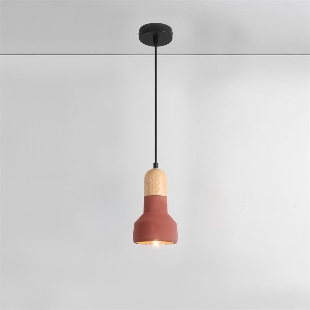 Trio Suspension Rustique en Bois - Neutralighting