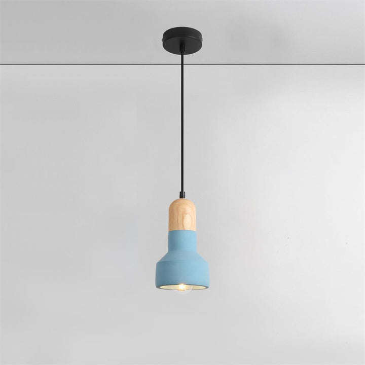 Trio Suspension Rustique en Bois - Neutralighting