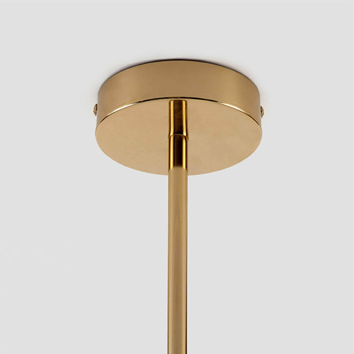 Evvararis Lustre Moderne Minimaliste en Laiton et Verre - Neutralighting