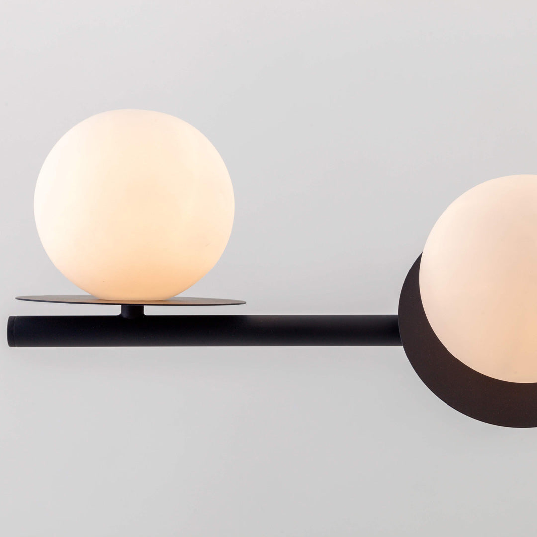 Evvararis Lustre Moderne Minimaliste en Laiton et Verre - Neutralighting