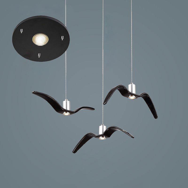 Lustra Suspension Lampe Ailes d&