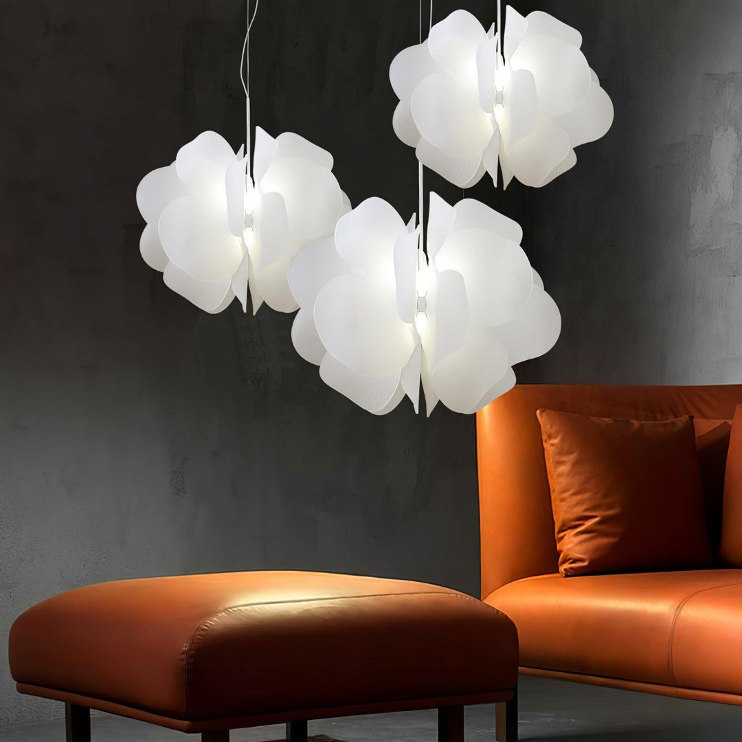 Lustra Suspension en Plastique Floral - Neutralighting