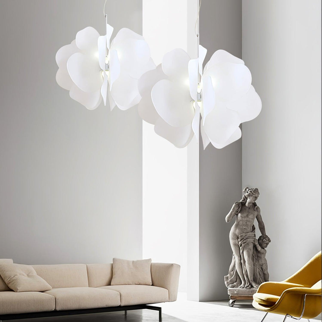 Lustra Suspension en Plastique Floral - Neutralighting