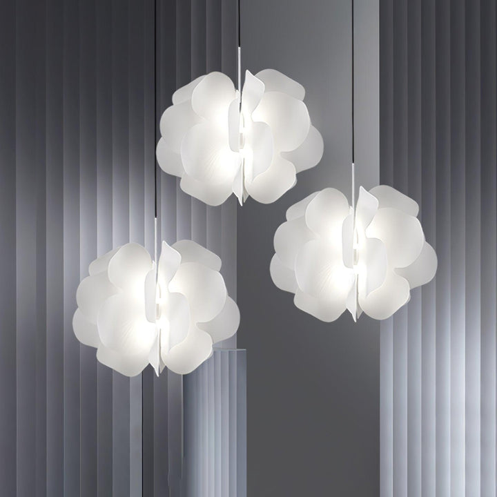 Lustra Suspension en Plastique Floral - Neutralighting