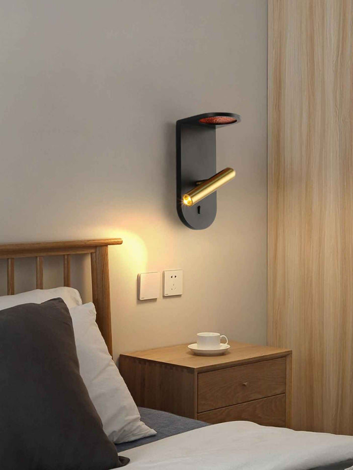 Lustra Acrylique 20cm Noir LED 10W