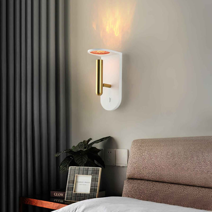 Lustra Acrylique 20cm Noir LED 10W