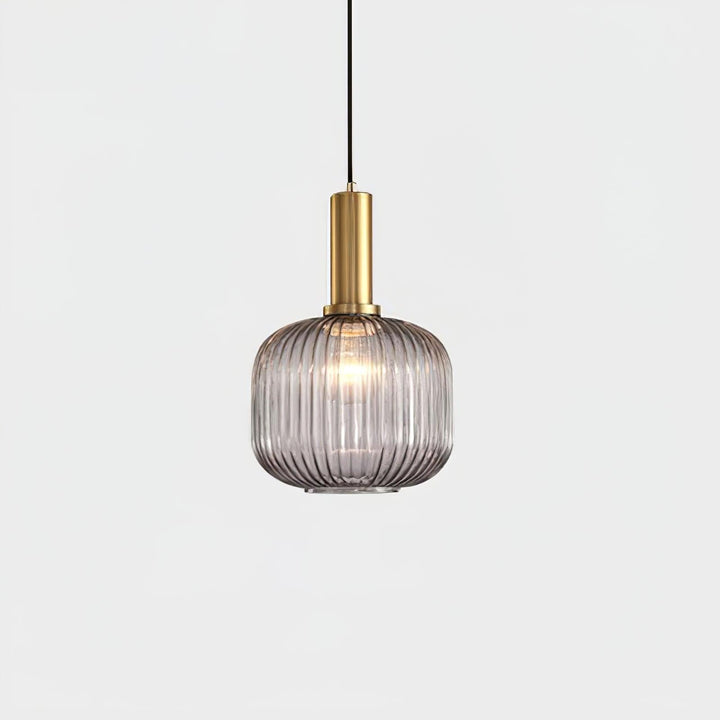 Elara Lampe Pendante Élégante à Rayures - Neutralighting