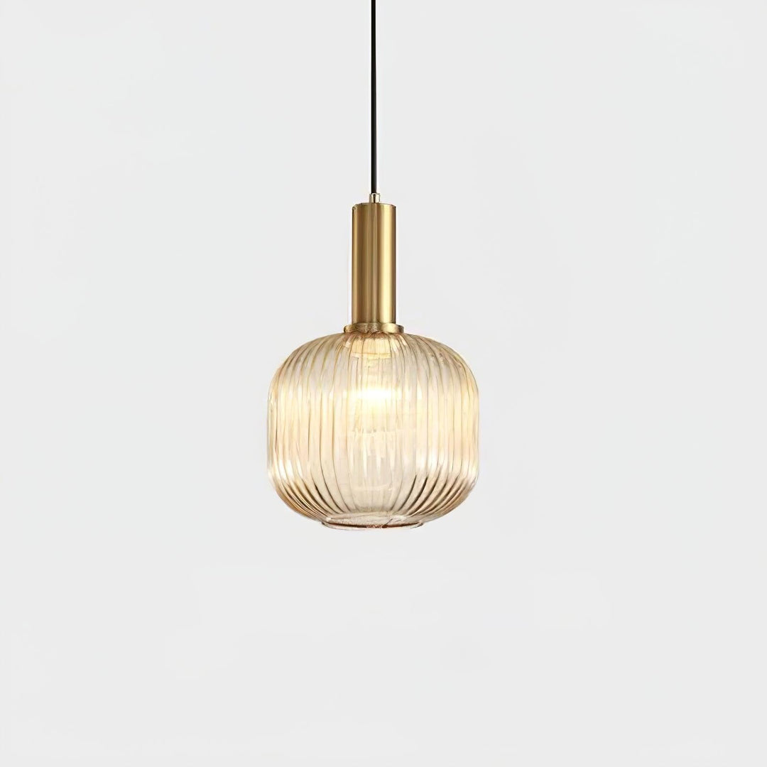 Elara Lampe Pendante Élégante à Rayures - Neutralighting