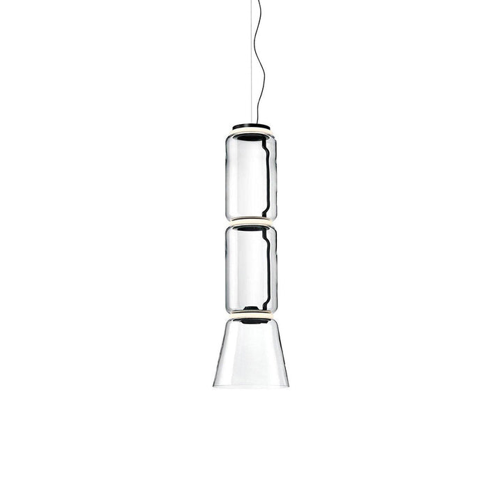 Cadorus Suspension Élégante Haut de Gamme en Verre et Métal - Neutralighting