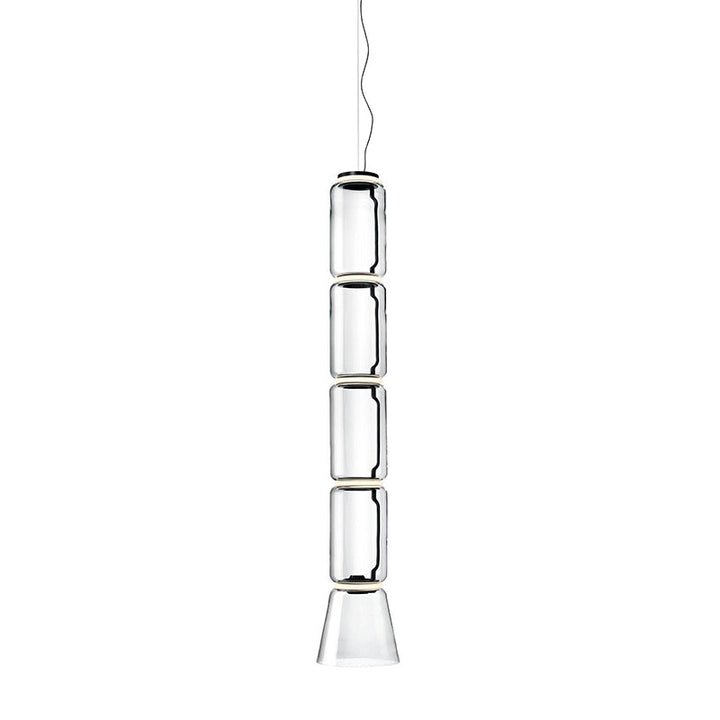 Cadorus Suspension Élégante Haut de Gamme en Verre et Métal - Neutralighting
