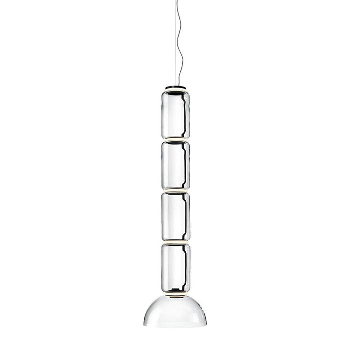 Cadorus Suspension Élégante Haut de Gamme en Verre et Métal - Neutralighting