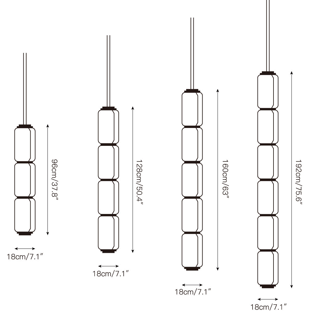 Cadorus Suspension Élégante Haut de Gamme en Verre et Métal - Neutralighting